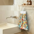 thumbnail image 3 of ZIATUBLE Butterfly Kitchen Hand Towels Absorbent Hanging Kitchen Dish Towel Lightweight Hanging Dual-Purpose Hand Towel 2 Pcs Easy to Clean Hanging Dish Towels Tea Towels Home Indoor, 3 of 7