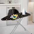 thumbnail image 2 of HELLHERO Panda Rocket Design Ironing Board Cover Replacement Elastic Edge Easy to Install Polyester Fiber Fabric 15"x54", 2 of 6