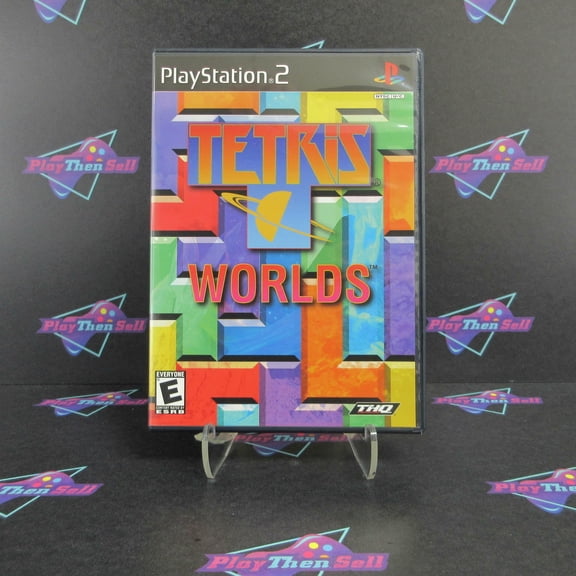 Pre-Owned TETRIS WORLDS - Sony PlayStation 2 PS2 CIB Great Shape! Tested & Working