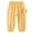 Yellow, variant on SROBPTY Toddler Boys Pants Print Straight Leg Soft Elastic Waist Breathable Trousers for 1-3Y
