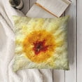 thumbnail image 3 of YINGXI  Funny Food Burritos Tortilla Realistic Print Pillow Covers Decorative Throw Pillowcase  Square Couch Cushion Cover for Home Decor Sofa Living Room Bed Car Sofa 24x24in, 3 of 5