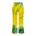 thumbnail image 4 of Endives Women's Pants Tie Dye Printed Casual Wide Leg Pants Fall Outfits for Women 2025, 4 of 7