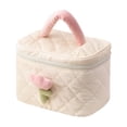 thumbnail image 1 of Buy 2 get 10% off Corduroy Makeup Bag, Cute Makeup Bag, Travel Toiletries Bag, Storage Bag, Large Capacity, Ladies And Girls Cosmetics Storage Bag, 1 of 2