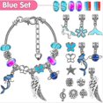 thumbnail image 2 of 112 Uds. Kit de fabricación de joyería navideña, pulsera con dijes, collares, cuentas de aleación Pandora, conjunto Diy, pulsera para niños, envío gratis, 2 of 2