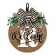 thumbnail image 1 of Placa Colgante Personalizada para Puerta de Entrada | Decoración de Temporada de 30 X 30 Cm con Cinta | Elija Entre 26 Letras para Un Letrero de Bienvenida Personalizado, 1 of 1