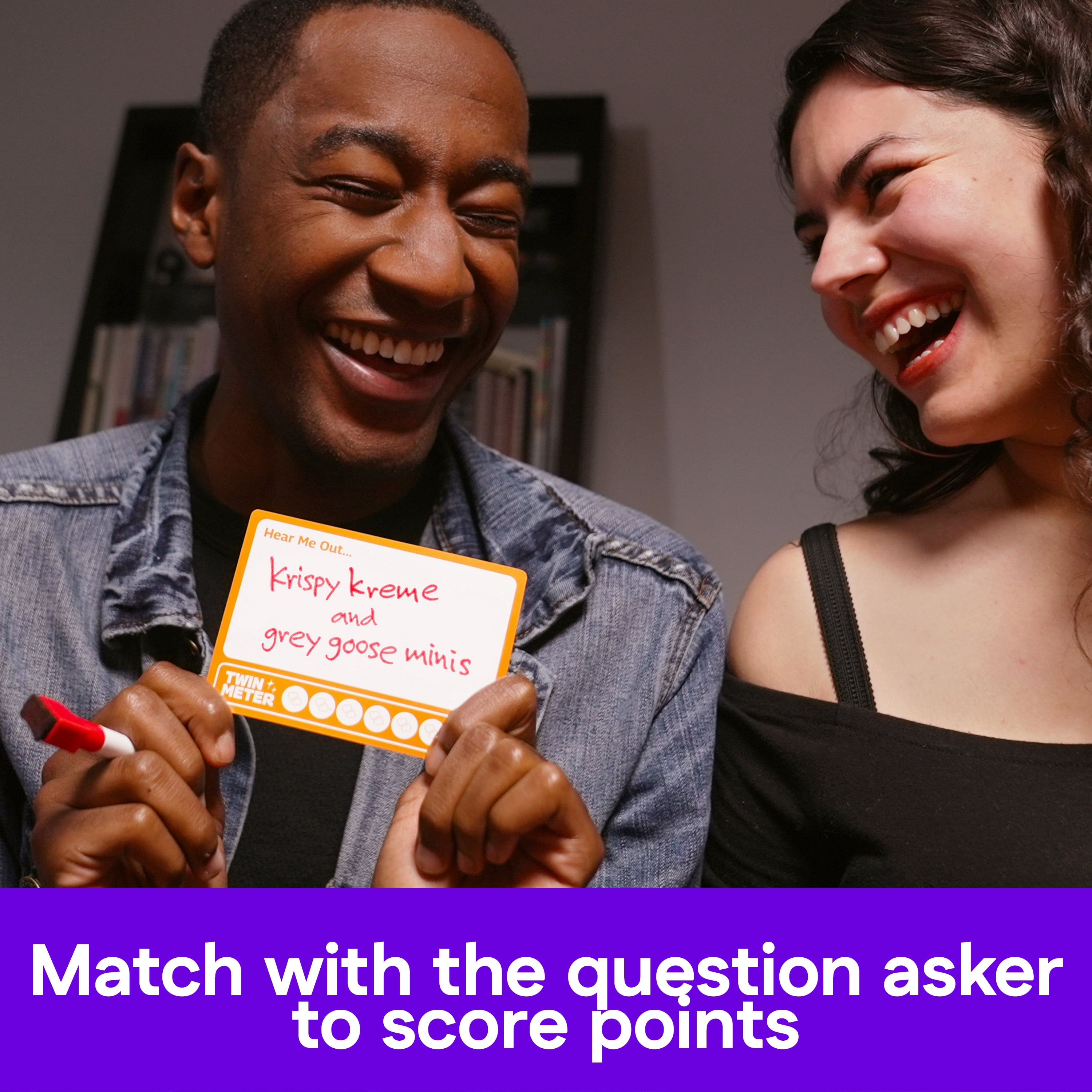 Spin Master Games, Hear Me Out – Defend Hot Takes with Deeply Unserious Questions & Deeply Serious Opinions, Bachelorette Party, Galentine's Day Party, Adult Card Game, 3-6 Players, for Ages 18 & Up