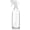 Clear-1, variant on Glass Bottles 16.9oz Empty Bottle Mist/Stream Spraying Small Refillable Containers for Hair Care, Cleaning Solutions, , Essential Oils 1 Pack (Brown-1, 16.9oz)