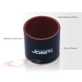thumbnail image 3 of JDM Sport Universal for Forced Induction Cars 2.25" Inch Straight Silicone Coupler Hose Tube (Black/Red) - Turbo Intercooler Pipe Piping Intake Upgrade, 3 of 4