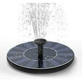 thumbnail image 1 of Solar Fountain Water Pump for Bird Bath, New Upgraded Mini Solar Powered Fountain Pump 1.5W Free Standing Solar Panel Kit Water Fountain for Garden, Pond, Pool, and Outdoor, 5 Inch, 1 of 8