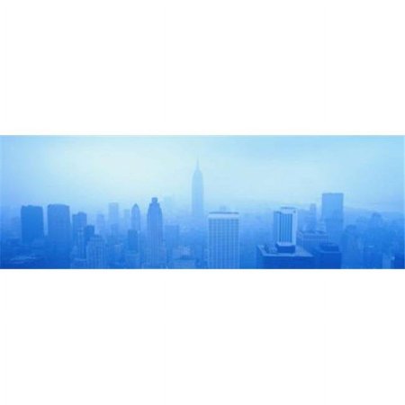 Panoramic Images NYC New York City New York State USA Poster Print by Panoramic Images - 36 x 12
