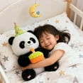 thumbnail image 6 of Meggemo Gift Cute Birthday Panda Plush Toy - Soft Sleep Companion Pillow and Adorable Doll, Perfect for Celebrations and Comfortable Play, 6 of 6