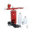 thumbnail image 1 of Mini Airbrush Compressor Universal Rechargeable Nail Art Airbrush Set Decor Tattooing Small Pump Design Paint Spray Tool Painting Fitting Red, 1 of 7