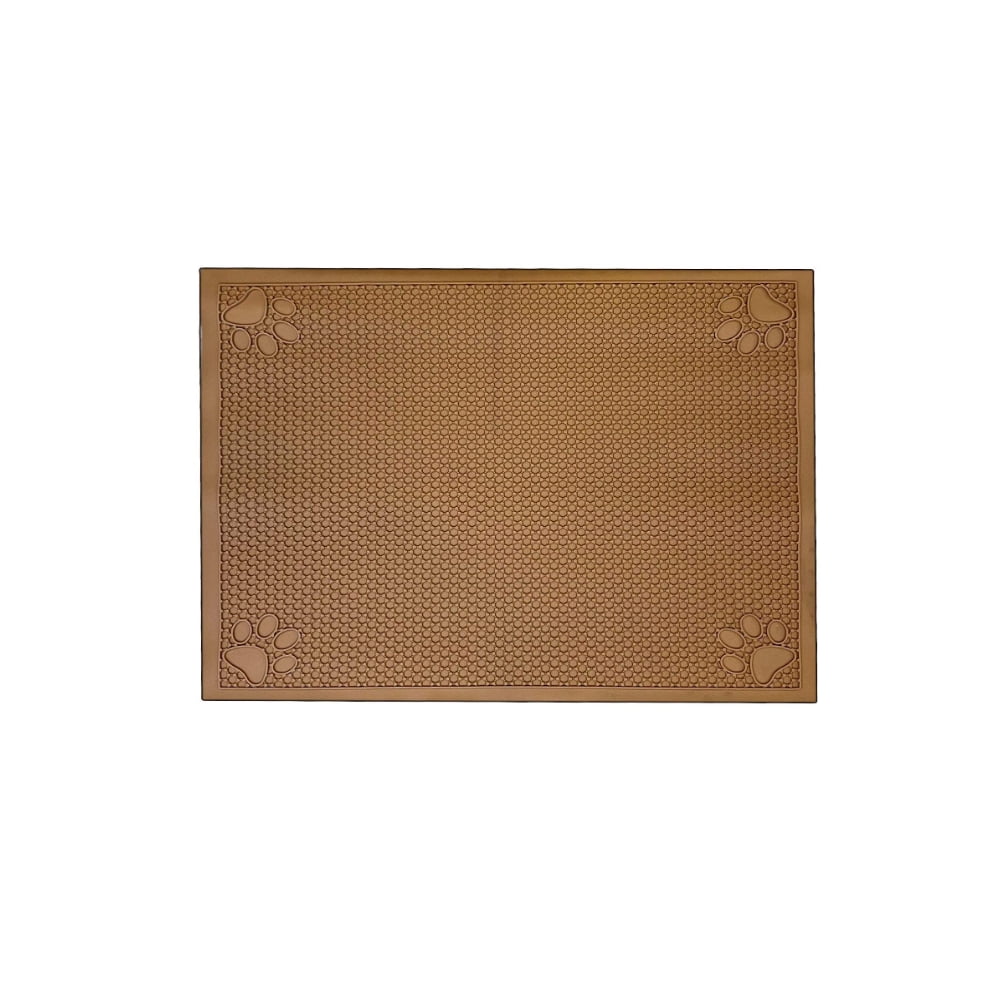 Covered Living NonSlip Pet Food Mat with Grips 23" x 18