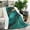 Teal Gold Marble-1, variant on Teal Gold Marble Blanket,Comfortable Soft Flannel Throw Blanket,All Season,Warm Lightweight Blankets for Sofa Bed Couch Living Room Chair,40"x50"(100x130cm)