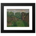 thumbnail image 2 of Anders Castus Svarstad 17x15 Black Modern Framed Museum Art Print Titled - Cloister Ruins at the Main Island (1926), 2 of 5