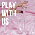 thumbnail image 5 of Satisfyer Double Crystal | Glass Dildo | Hot & Cold Temperature Play | Double-Ended| 2 Textured Shafts | Vaginal, Clitoral and Anal Stimulation | Unisex (Transparent), 5 of 5