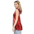 thumbnail image 4 of Sparkle Glitter Hip Hop Number 01 T-Shirt Top Blouse Tunic Sequins Basketball Tank Vests, 4 of 6
