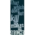 thumbnail image 2 of Gibbons, Lauren 10x18 Gold Ornate Wood Framed with Double Matting Museum Art Print Titled - Makes Us Stronger, 2 of 4