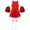 Red, variant on Yeahdor Kids Girls Cheer Leader Dress with Stockings and Poms Halloween Costume Cheerleading Uniform