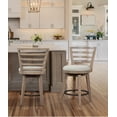 thumbnail image 4 of Meadowbrook Counter Height Swivel Stool - Brown, 4 of 4