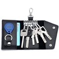 thumbnail image 3 of Leather Key Holder Case (Black), Leather Key Holder Pouch, 3 of 5