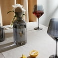 thumbnail image 3 of (2 pack) Thyme & Table 23 fl oz Smoke Iridescent Angled Wine Glasses, Set of 4, 3 of 5