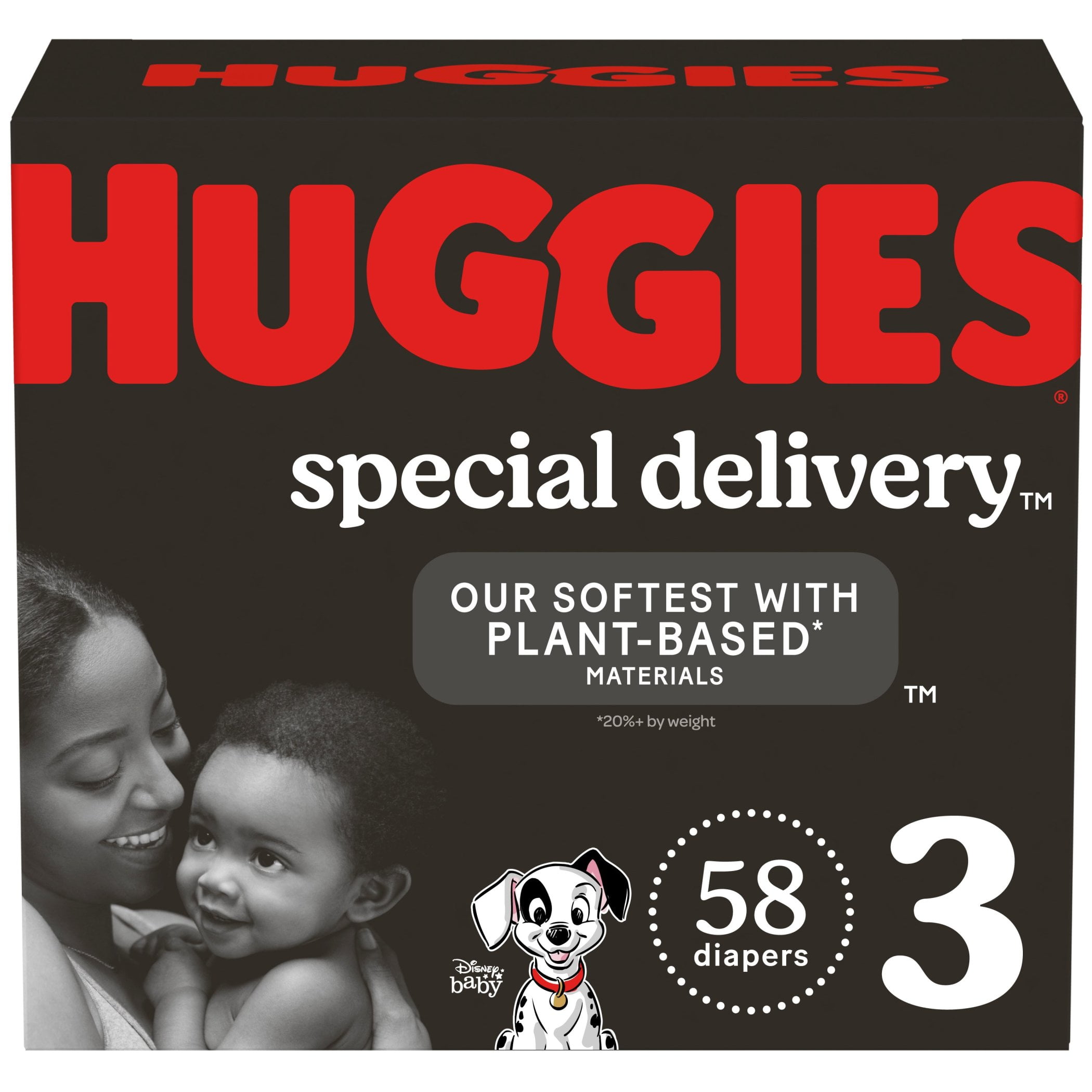 Huggies Special Delivery Diapers, Size 3, 58 Ct (Select for More Options)