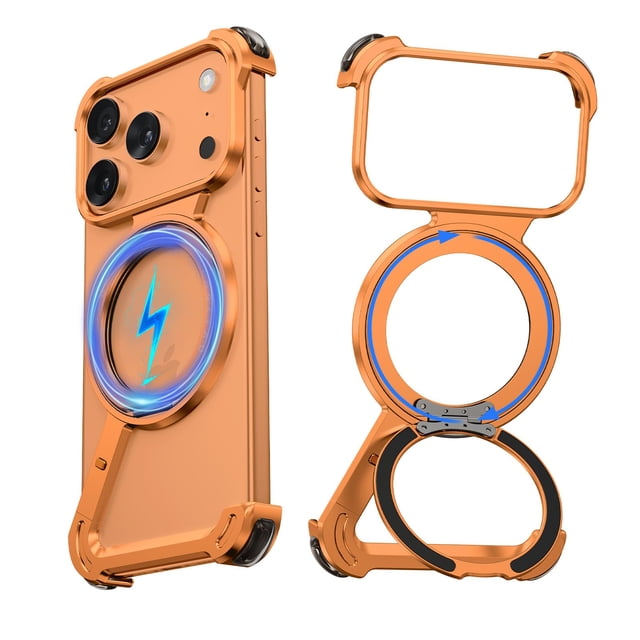 Funda NIFBANG Z para iPhone 17 Pro Max con Soporte Metálico Sin Bisel