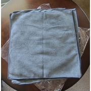 RAR 16x16 Inch Microfiber Towels, Gray, 10 Pack