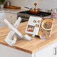 thumbnail image 6 of Book Stand for Reading,Wooden,Handmade,Detachable Recipe Cookbook Holder Resting Reader,Textbook Magazine Music Book Stand, 6 of 11