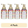 (4 pack) Packed Party Neat Foaming Hand Soap, Coconut and Lavender Scented, 12 fl oz