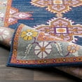thumbnail image 5 of Mark&Day Area Rugs, 5x7 Isla Traditional Navy/Gray Area Rug, Orange Grey Burgandy Carpet for Living Room, Bedroom or Kitchen (5'3" x 7'3"), 5 of 10