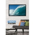 thumbnail image 2 of Surfing - Rolling Wave Wall Poster, 22.375" x 34", Framed, 2 of 3