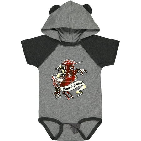 

Inktastic Cunningham Tartan Unicorn Gift Baby Boy or Baby Girl Bodysuit