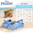 thumbnail image 6 of Disney Frozen Anna and Elsa Clog Sandals (Little Kids Sizes), Light Blue, 9-10, 6 of 6