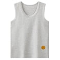 thumbnail image 2 of CYRBOKO Kids Tank Tops, Crewneck Casual Summer Sleeveless Boys Girls Undershirts Gray Size 7 T, 2 of 3