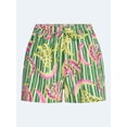 thumbnail image 6 of Free Assembly Women's and Women's Plus Linen Blend Print Shorts, 7" Inseam, Sizes XS-4X, 6 of 6