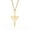 gold, variant on Hip Hop Retro Sword or Nament Hollowed Out Necklace Personality Simple Titanium Steel ornaments