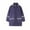 Navy, variant on Kids Raincoat with Hood, Toddler Lightweight Rain Jacket, Children Rainwear, Boy Girl Waterproof Rain Coat Long