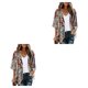 thumbnail image 4 of sweethay Tops de verano para mujer, blusa holgada para clima cálido, ropa femenina frontal abierta, blusa informal cómoda para playa al aire Type15 NO15, 4 of 6