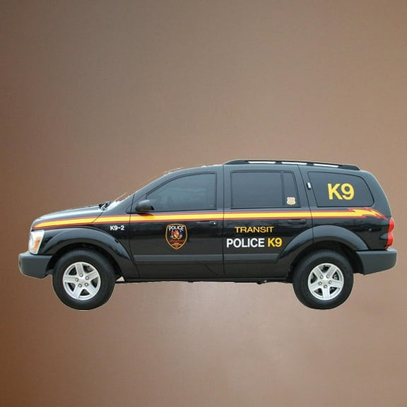 Wallhogs Police K9 Unit Cutout Wall Decal