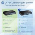 thumbnail image 2 of TRENDnet TEG-S24Dg 24-port Gigabit GREENnet Switch(Metal Desktop) w/ internal power, 2 of 9