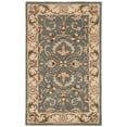 thumbnail image 2 of Safavieh Heritage Cheshunt Oriental Wool Area Rug, Blue/Beige, 4' x 6', 2 of 8