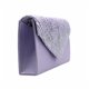 thumbnail image 4 of Bolso tipo sobre Jumpingount para mujer con broche rectangular diamantes de imitación Púrpura claro, 4 of 6