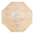 thumbnail image 3 of Unique Loom Highbury Collection Area Rug - Imperial (7' 10" Octagon Yellow/Light Brown), 3 of 7
