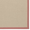 thumbnail image 4 of Contemporary Home Living 1.75' x 2.75' Tufted Solid Bordered Area Throw Rug - Brown and Burnt Orange, 4 of 7