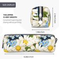 thumbnail image 3 of Honeii Bees Collecting Nectar Pattern Pencil Case, Pencil Pouch, Pencil Case Small, Pencil Pouch Aesthetic, PVC Pencil Pouch, Pencil Bag, Makeup Pouch, 3 of 7