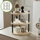 thumbnail image 1 of Fiudx Estante de Almacenamiento Multicapa, Elegante Organizador para Tazas, Cosméticos, Libros, para Cocina U Oficina, de Plástico Resistente, Diseño Compacto, Tamaño 33 X 26,5 X 40 Cm., 1 of 6