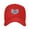 Red, variant on Us Air Force Rank Insignia Sandwich Cap Unisex Adjustable Adult Baseball Caps Casquette Hats Flat Cap
