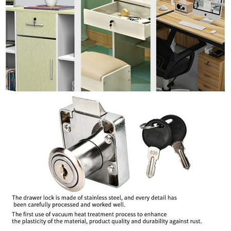 Ccdes Desk File Cabinet Lock Hardware Furniture Drawer Wardrobe